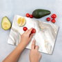 Hermia CKT5 - 3040 Tabla de Cortar de Vidrio Templado Antibacteriana y Antideslizante 30x40 cm